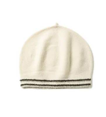 Solid High Quality Lady Winter Cashmere Scaf Hat Set — 100% Cashmere