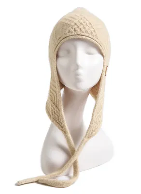 New Design Winter Cute Kids Fur POM Cashmere Hat — 100% Cashmere